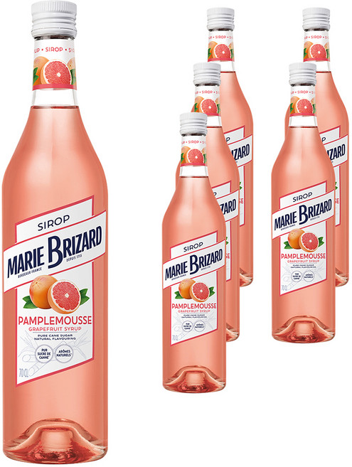 마리브리자드 자몽 시럽, 700ml, 6개