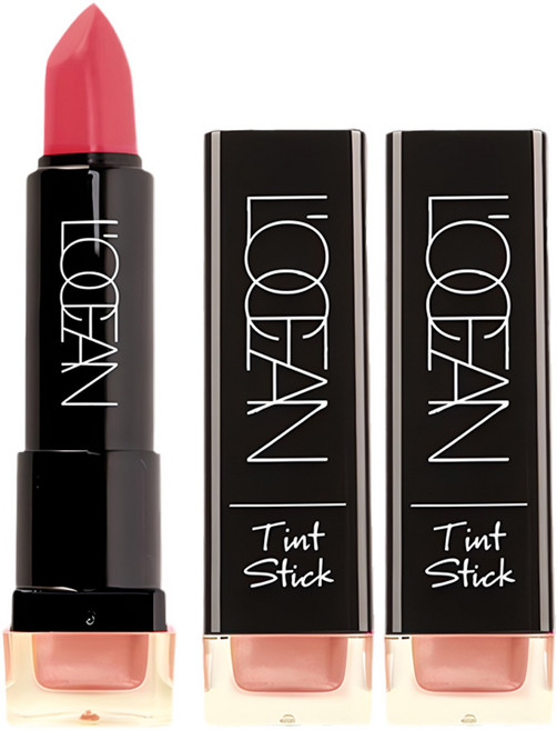 L'OCEAN Tint Stick 不掉色持久唇膏, Real Coral, 2支