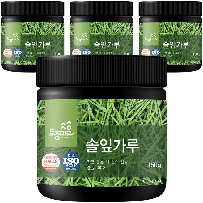 토종마을 솔잎가루, 4개, 150g