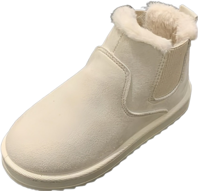 콤마슈 겨울 따뜻한 푹신한 털 발목 스마트 부츠 SM5523