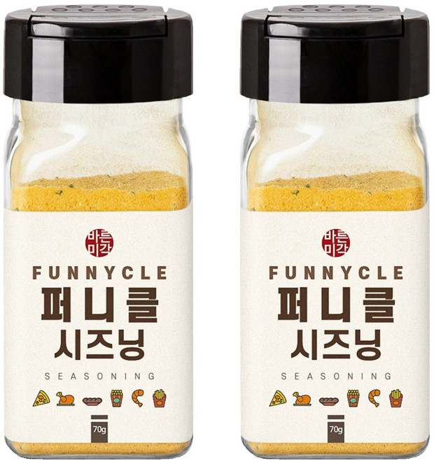 바른미각 퍼니클 시즈닝, 70g, 2개