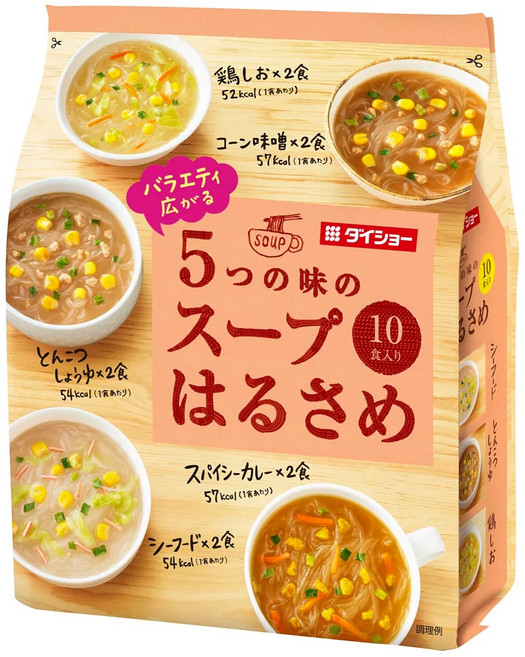 DAISHO 大逸昌 綜合速食冬粉 清爽美味 口感不膩 三分鐘熱水沖泡, 164.8g, 1包