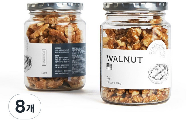 Good Habit 核桃, 8個, 150g