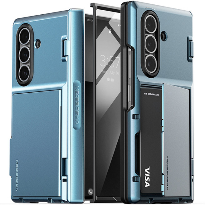 베루스 모던 고 360 힌지 보호 전면 필름 일체 카드 수납 휴대폰 케이스