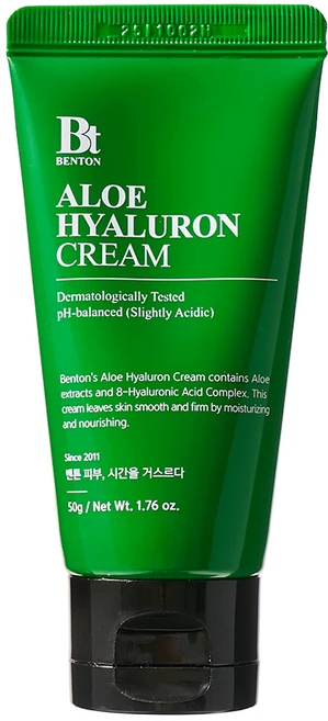 벤튼 알로에 히알루론 크림, 1개, 50g - 쿠팡
