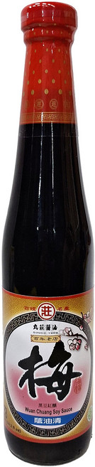 丸莊醬油 梅級蔭油清, 420ml, 1瓶