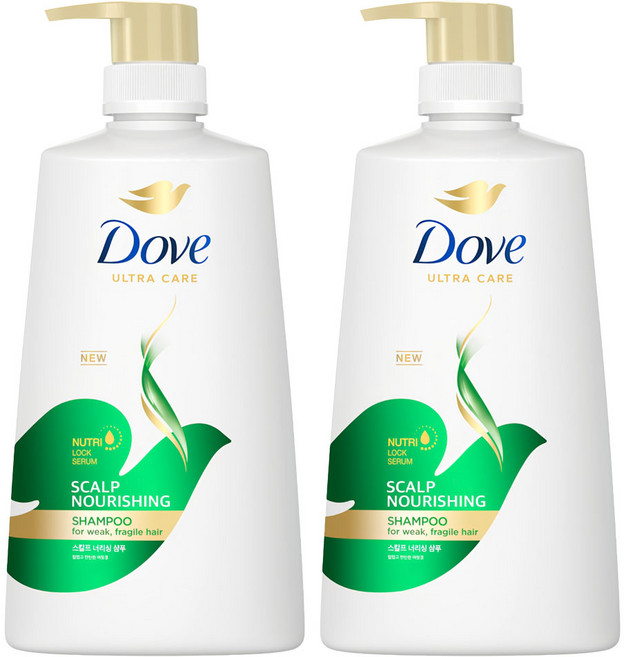 도브 스칼프 너리싱 샴푸, 680ml, 2개