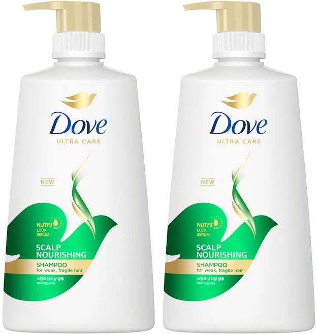 도브 스칼프 너리싱 샴푸, 680ml, 2개 - 쿠팡