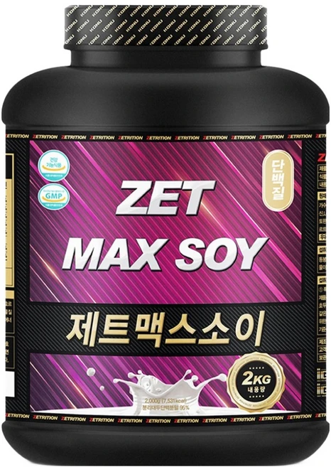 제트리션 제트맥스소이 무맛, 2kg, 1개 - 쿠팡
