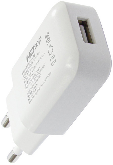 에이치디탑 USB 1포트 충전기 HT-5V01, 1개