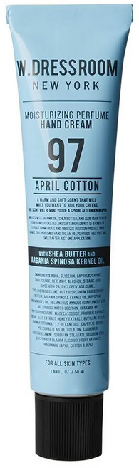 W.DRESSROOM 多麗絲 潤澤香水護手霜 No.97 四月棉, 50ml, 1條