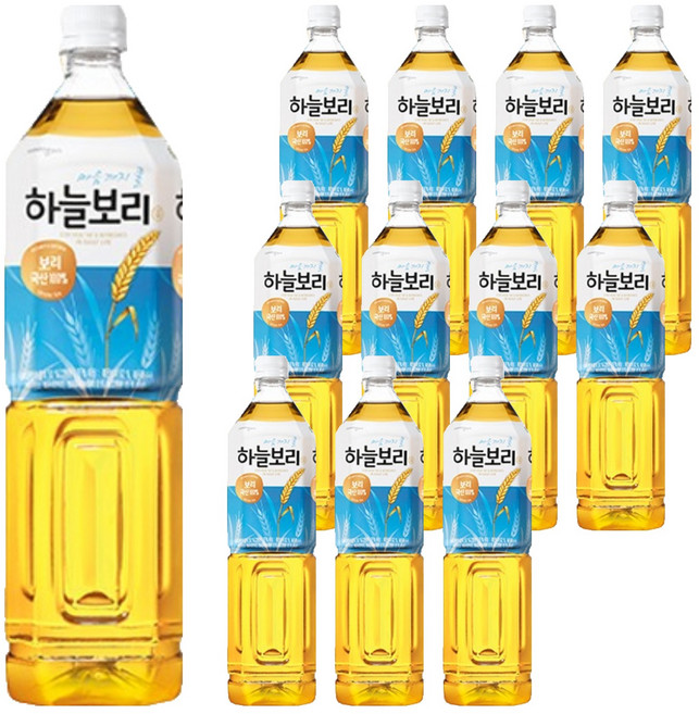 웅진 하늘보리, 1.5L, 12개