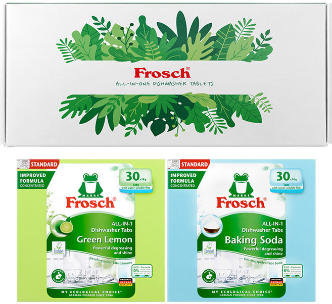 프로쉬 식기세척기 세제 그린레몬 + 소다 선물세트, 3세트