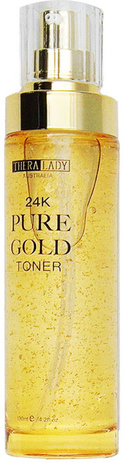 THERA LADY 24K Pure Gold Toner 金箔保濕化妝水 120ml, 1瓶