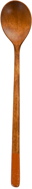 칠몽 참박달나무 금수강산 옷칠 숟가락 22cm, 다홍, 1개, 단품