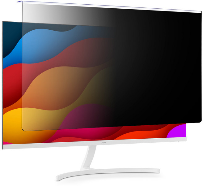 템빨 거치형 사생활보호 블루라이트 차단 모니터 보안필름 24인치(24B), 1개