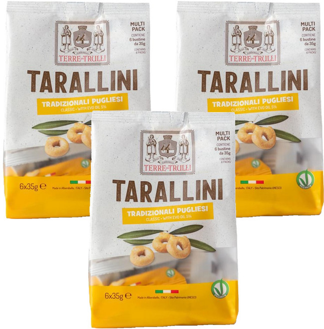 테레드트롤리 타랄라니 6p, 210g, 3개