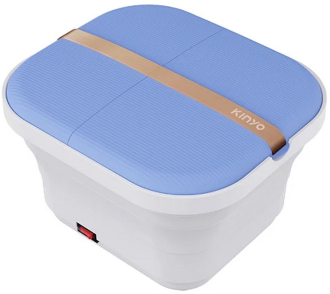 Kinyo 氣泡SPA摺疊足浴機, IFM-7032, Blue