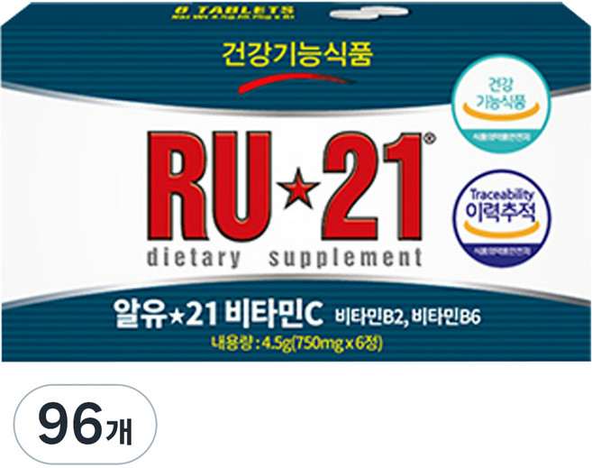 알유 21 비타민C, 6정, 96개