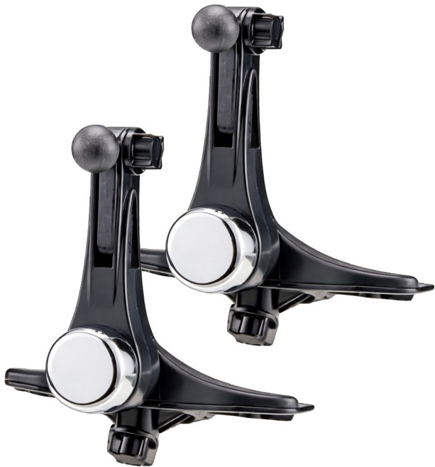 카멜레온360 차량용 CD슬롯 거치대 마운트 17mm볼 호환, 2개