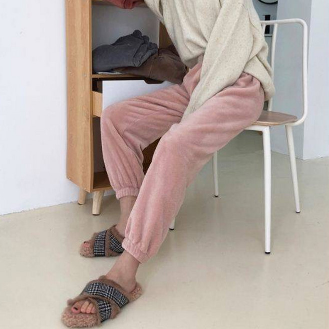 피어니스트 히터 수면 고무줄바지