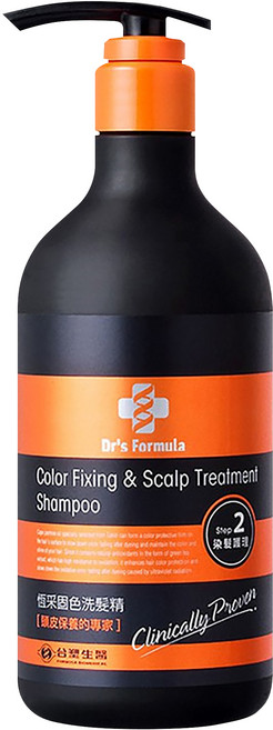 台塑生醫 Dr's Formula 恆采固色洗髮精, 580g, 1瓶