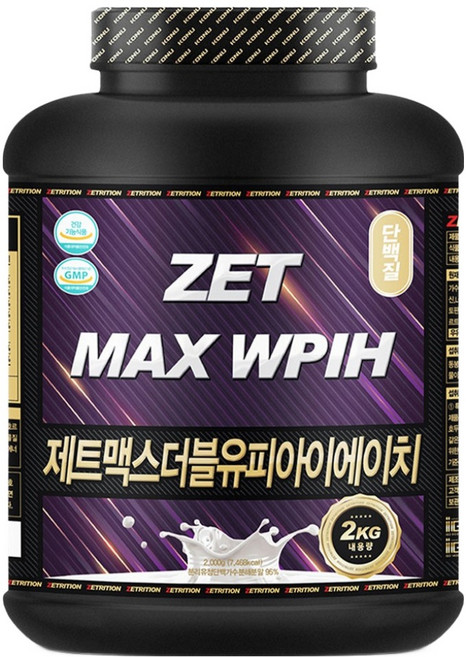 제트리션 제트맥스WPIH 무맛, 2kg, 1개