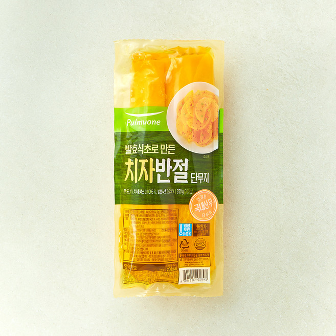 풀무원 치자반절단무지, 350g, 1개