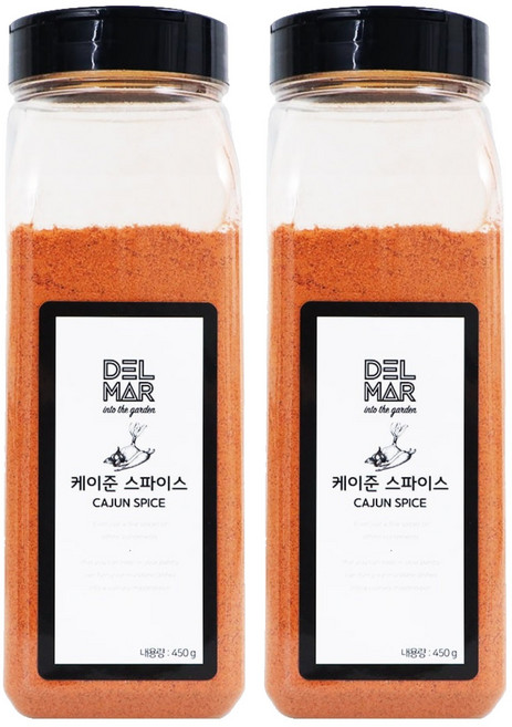 딜리셔스마켓 케이준 스파이스 조미료 대형, 450g, 2개
