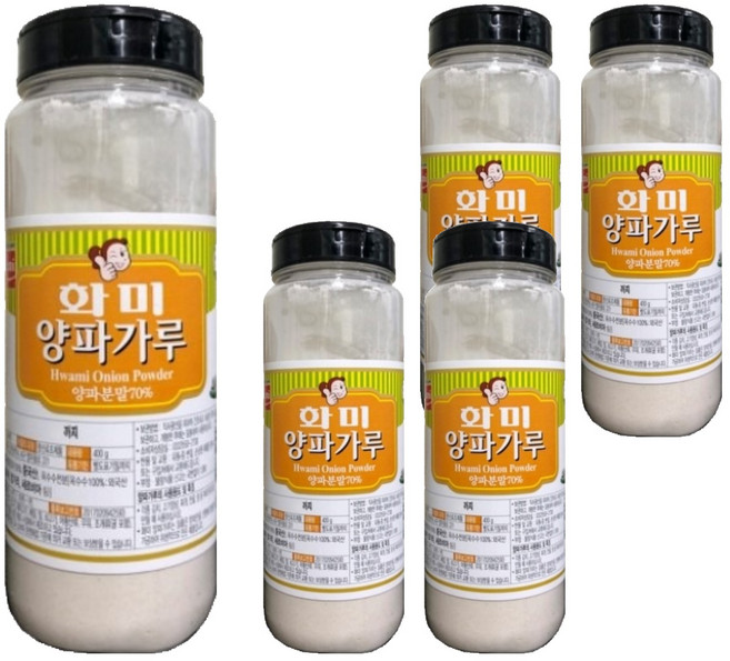 화미 양파가루, 400g, 5개