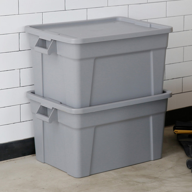 라이피스트 국내 제조 자이언트 대용량 리빙박스, 그레이, 120L, 2개