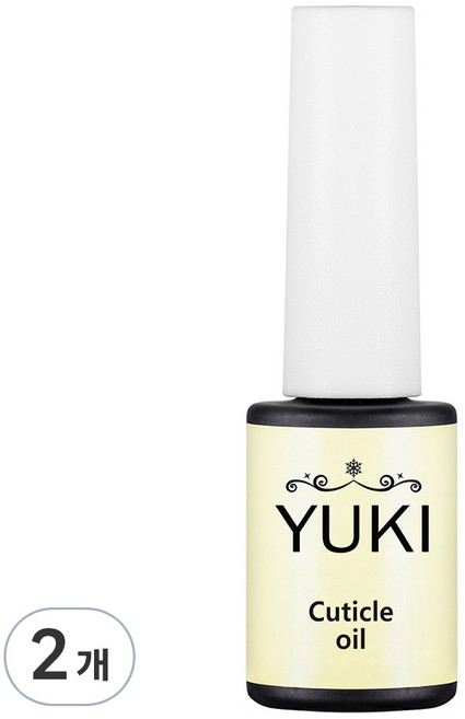 유키 큐티클 오일, 5ml, 2개