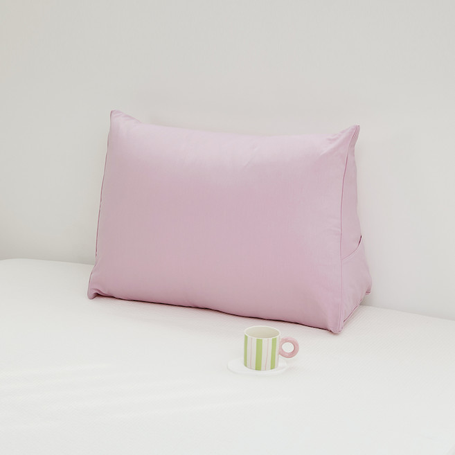 바자르 등편한 캔버스면 삼각 등받이 쿠션 커버