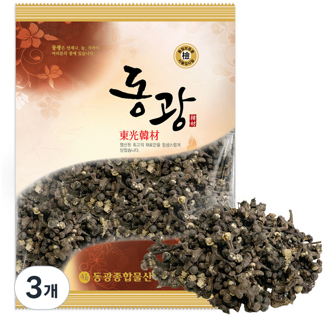 동광한방몰 국내산 지구자 헛개나무열매, 600g, 3개