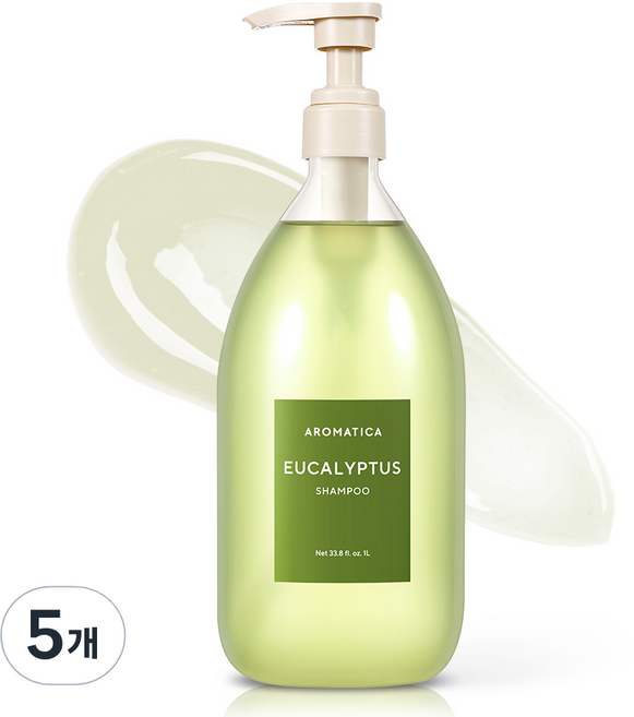 아로마티카 유칼립투스 샴푸, 1L, 5개