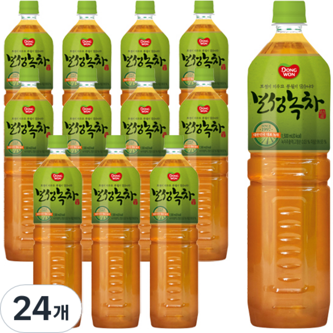 동원 보성녹차, 1.5L, 24개