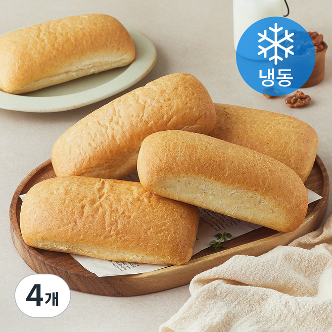 브레밀 통밀 치아바타 5개입 (냉동), 400g, 4개