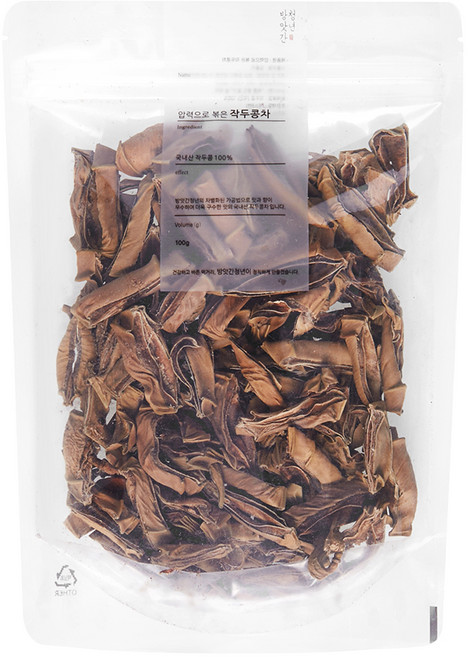 방앗간청년 압력으로 볶은 작두콩차, 100g, 1개입, 1개