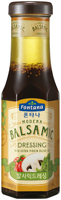 폰타나 발사믹 드레싱, 270g, 1개
