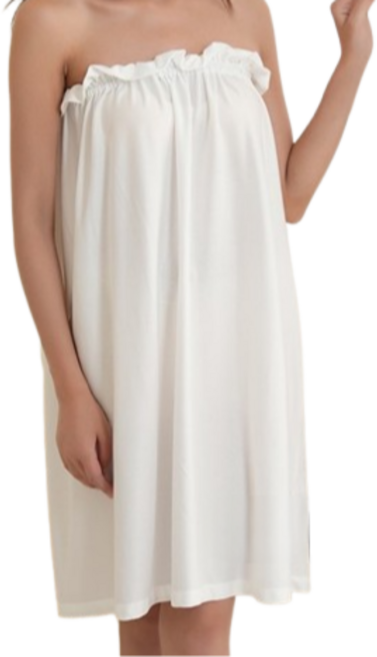 꾸지 가벼운 사우나 샤워가운, 화이트, 1개