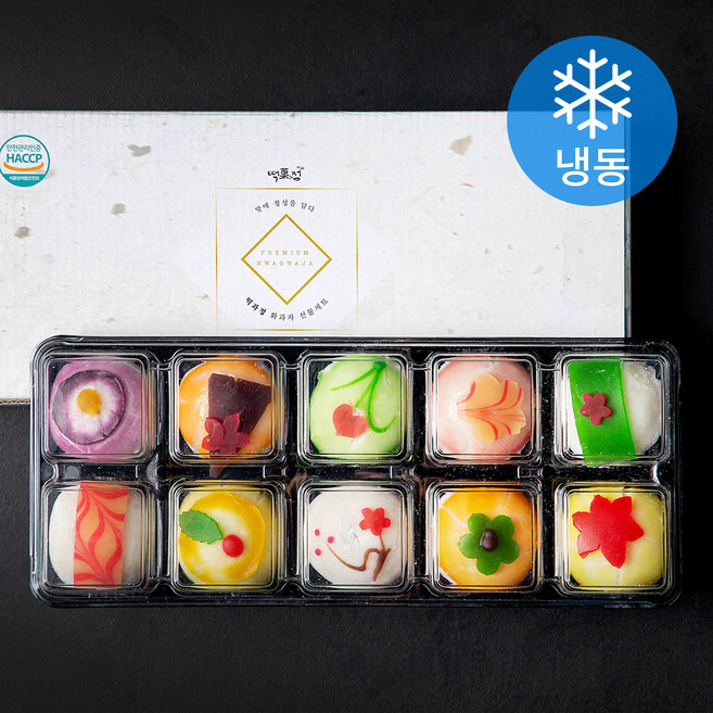 떡과정 화과자 (냉동), 50g, 10개입, 1개