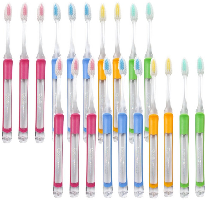 엠에스 쿨링센스 칫솔 소형헤드, 20개입, 1개