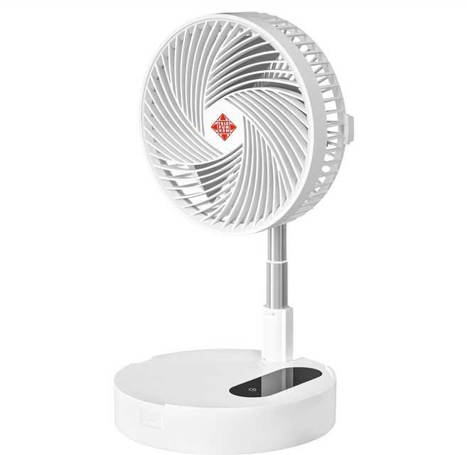 TELEFUNKEN 德律風根 伸縮摺疊遙控循環扇 9吋, LT-RF2101W, 白色
