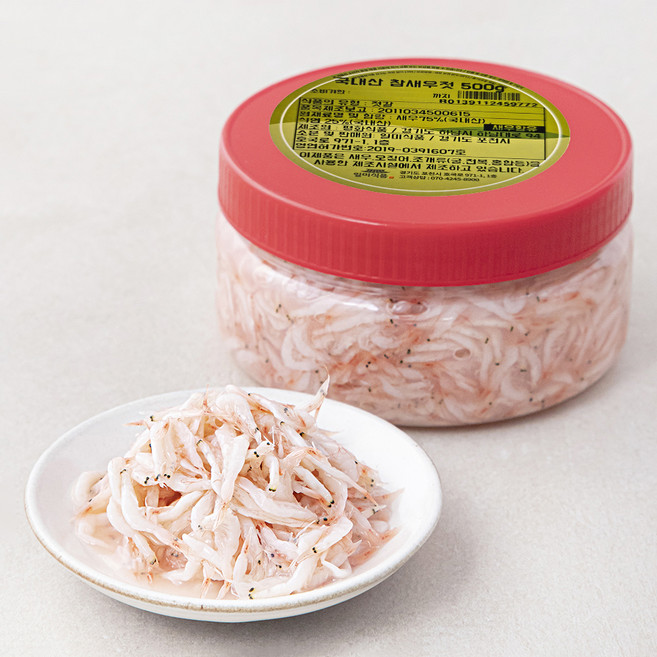 일미식품 국내산 참새우젓, 1개, 500g