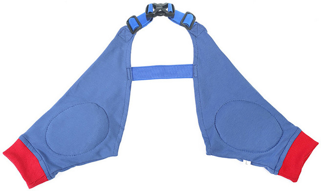 파스텔펫 반려동물 무릎 보호대, 블루, 1개