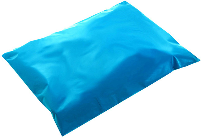 HDPE 택배봉투 접착형 블루, 100개