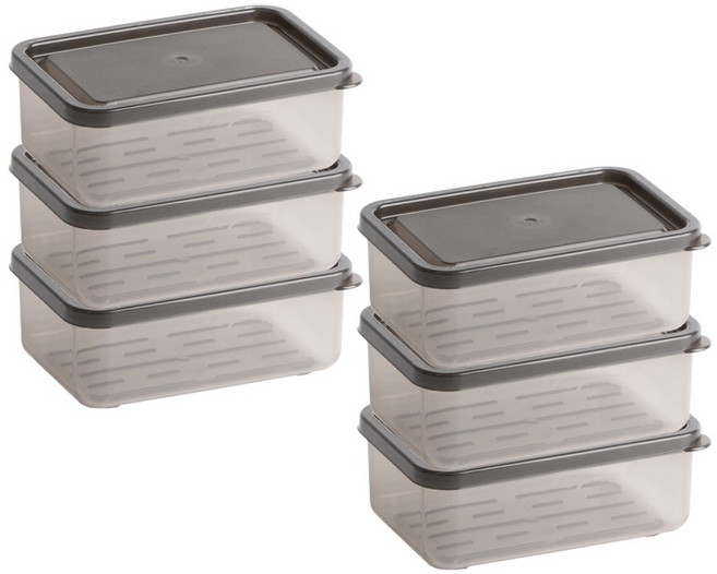 비트리 냉장고 정리용기 300ml, 6개, 1개