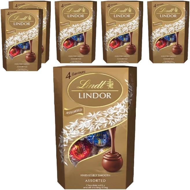 린도르 린도볼 어쏘티드 초콜릿, 6개
