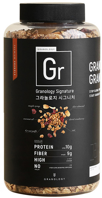 그라놀로지 시그니처 시리얼, 440g, 1개