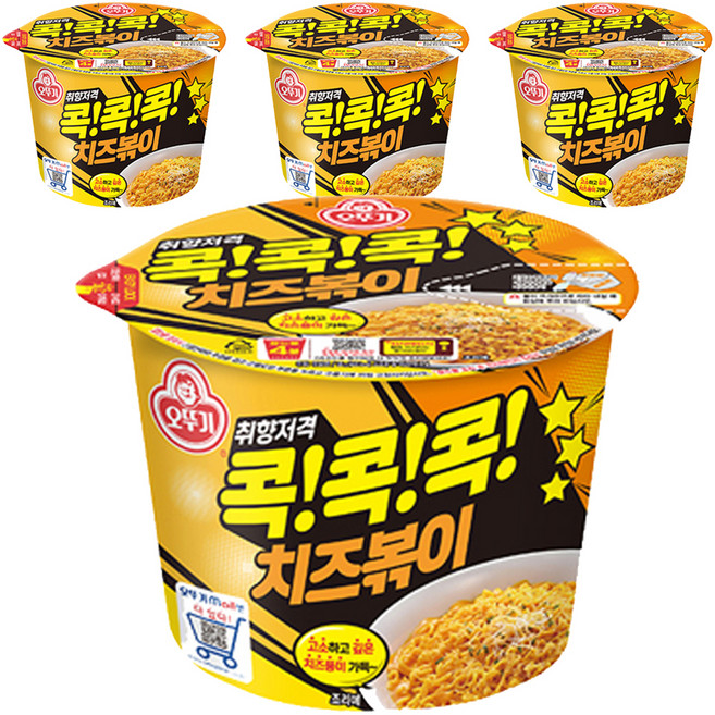 오뚜기 콕콕콕 치즈볶이 95g, 4개